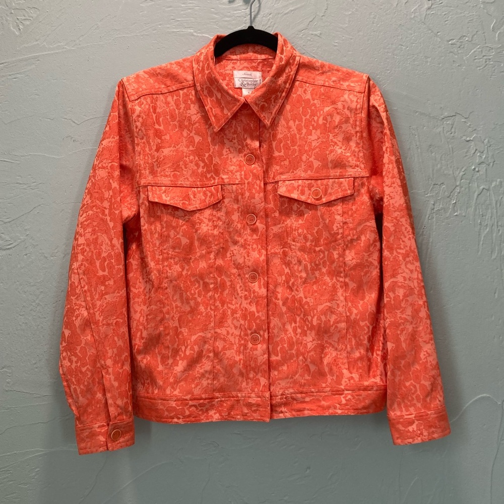 Christopher & Banks
S- Orange Jacket